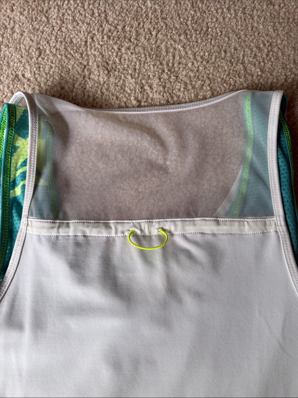 LUCKY IN LOVE tennis/pickleball tank - Large - Picture 5 of 6